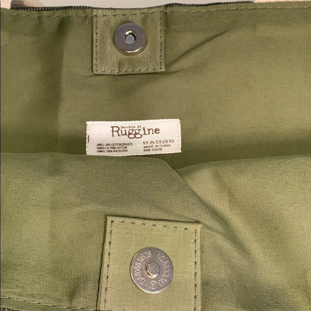 Hello Sunshine Olive Tote Bag - Picture 8 of 8